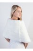 White Rex  Fur Stole/Scarf